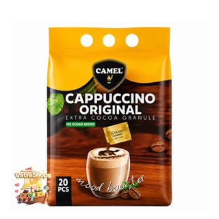 کاپوچینو بدون شکر افزوده کمل ساشهای ۲۰ عددی CAMEL